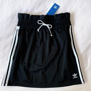 Adidas Black Sports Skirt with Stripes ( Small )
